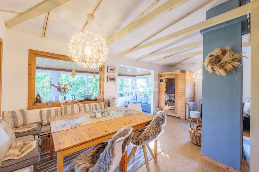 06502 Thale OT Friedrichsbrunn, Bungalow zum Kauf | Essbereich | Ostharz Immobilien