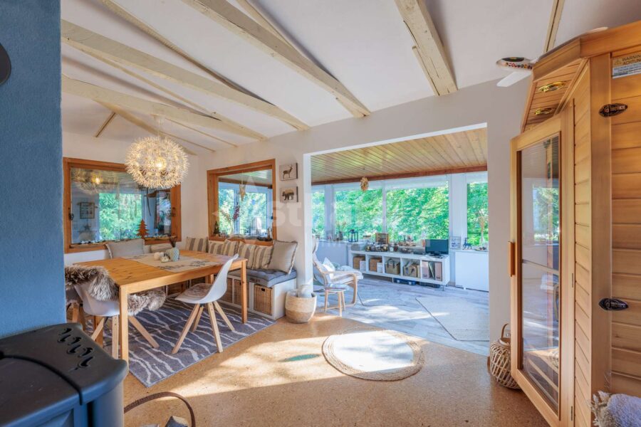 06502 Thale OT Friedrichsbrunn, Bungalow zum Kauf | Wohnbereich | Ostharz Immobilien