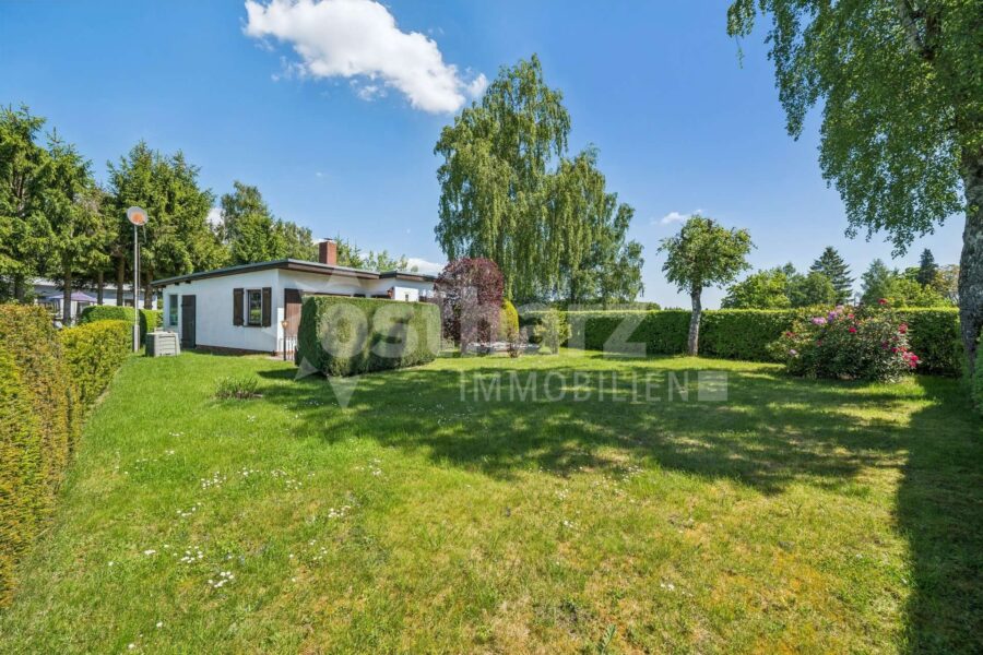 06493 Harzgerode OT Neudorf, Bungalow zum Kauf | Grundstücksansicht | Ostharz Immobilien