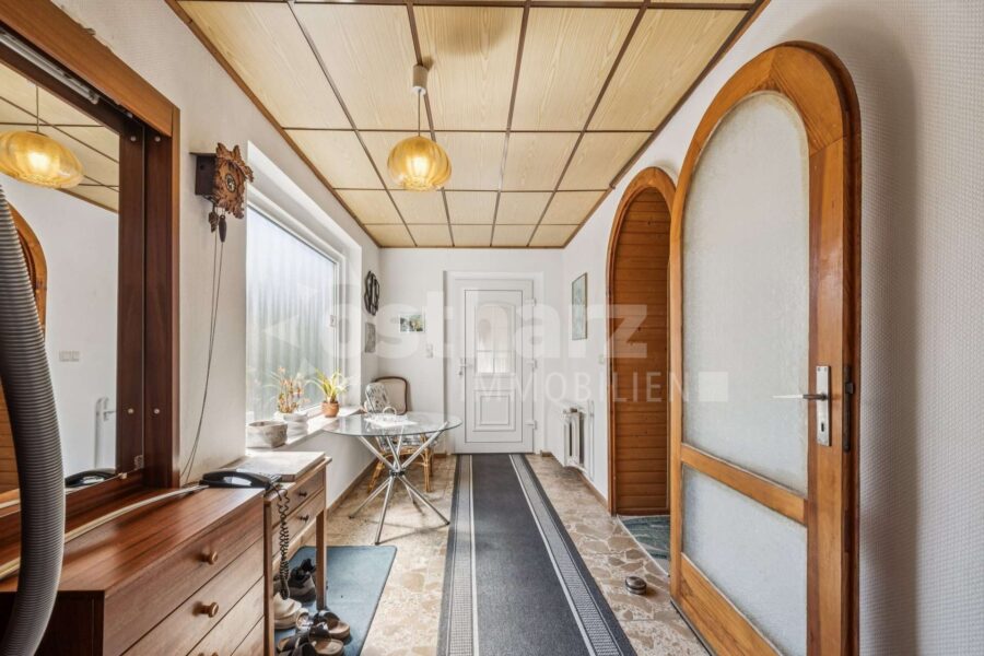06502 Thale OT Neinstedt, Einfamilienhaus zum Kauf | Diele Hauseingang | Ostharz Immobilien